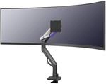 Neomounts DS70-256BL1 Monitorarm Gaming 24-57" | Gasfeder, Topfix, 180&deg;-Stopp,