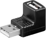 Goobay abgewinkelt USB-Adapter schwarz