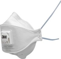 3M&trade; Aura&trade; Staubmaske FFP2 mit Ventil, Serie 9322+, 10 Masken pro Packung, Wei&szlig;