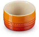 Le Creuset Stapelbares F&ouml;rmchen aus Steinzeug, 200 ml, Ofenrot, 70403200900099
