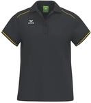 Erima Damen CMPT Pique Poloshirt (2112539), schwarz/gelb, 34