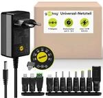 goobay 64571 Universal Netzteil 3 V - 12 V, max. 7,2 W / DC Wechseladapter /
