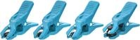 HAZET Rohrleitungs-Stopper-Set 4951/4, 4-teiliges Set, Mit Doppel-Verschluss,