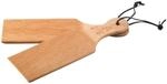 KILNER Butterbrettchen 2-tlg. Set, geriffeltes Buchenholz, 30&times;9&times;2 cm 