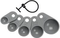 Lurch 70262 Messl&ouml;ffel-Set (5tlg.) zum Abmessen von Zutaten (15ml, 7,5ml, 5ml,