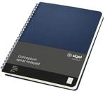 Sigel Conceptum Premium Spiralblock A5 Kariert 80 Blatt Blau