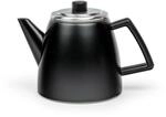 Bredemeijer schwarze kleine Teekanne 1.1 Liter aus Edelstahl - doppelwandige