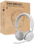 Logitech Zone Wireless 2 Premium-Headset mit Ger&auml;uschunterdr&uuml;ckung mit Hybrid-ANC,