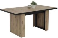 Hela Tische, Kulissentisch Esstisch Anni, Dekor Viking Oak, erweiterbar mit 3