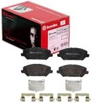 BREMBO Bremsbelagsatz, Scheibenbremse P30110 | Kompatibel mit: HYUNDAI i30, i30