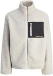 JACK & JONES Herren Jcocover Teddy Jacket, Vapor Blue, m