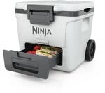 Ninja FrostVault K&uuml;hlbox mit Rollen und Isolierung, Wolkenwei&szlig;, FB230EUWH