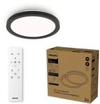 Philips LED-Deckenleuchte mit Fernbedienung, rund, 30 cm, dimmbar, Tunable White,