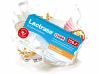 pro natura Lactrase 12000 – 150 Lactase Kapseln bei Lactose-Intoleranz, für...
