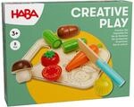HABA Creative Play Gem&uuml;se-Spielset &ndash; Holz-Gem&uuml;se f&uuml;r Kinder &ndash; Ideal f&uuml;r