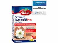 Abtei Schwarzkümmelöl Plus - mit Vitamin E - Nahrungsergänzung für...