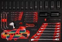 KS Tools 811.1055 Schraubenschl&uuml;ssel- / und Kraft-Stecknuss-Satz in