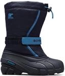 Sorel Childrens Flurry Boot Schneestiefel, Collegiate Navy, Atmosphere, 27 EU