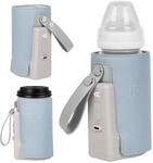 LIONELO Thermup Go Plus Tragbarer Babyflaschenw&auml;rmer | h&auml;lt Fl&uuml;ssigkeiten...