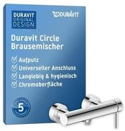 Duravit Circle Duscharmatur Aufputz f&uuml;r 1 Verbraucher, Einhebel-Brausemischer mit