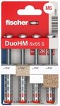 fischer 572916 DuoHM Hohlraumd&uuml;bel 6 x 55 S TX mit metrischer...