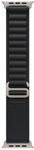Apple Watch Band - Alpine Loop - 49 mm - Schwarz - Medium, Textile