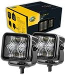 HELLA LED Zusatzscheinwerfer Black Magic Cube Set 2,7 Zoll 1400 echte