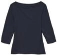 VERO MODA Damen Vmpanda Modal 3/4 Top JRS Noos Langarmshirt, Navy Blazer,XS