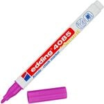 edding 4085 Kreidemarker - pink - 1 Kreidestift - Rundspitze 1-2 mm - d&uuml;nner