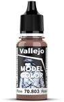 Vallejo Model Color Acrylfarbe Rosa (Brown Rose) Matt, 18 ml. Autonivellierend...