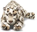Steiff Parddy Schneeleopard 55cm Creme gefleckt, naturgetreues Kuscheltier, mit