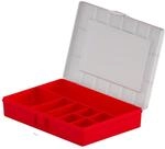 h&uuml;nersdorff Sortimentskasten PP-Compact mit 8 F&auml;chern | stabile Sortierbox...