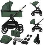 LIONELO LAYLA 2 in 1 Kombikinderwagen Kinderwagen 0-48 Monate bis 22 kg, Babywanne