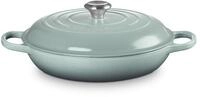 Le Creuset Signature Gourmet-Profitopf aus Gusseisen, 26 cm, 2,2 Liter, Sea Salt