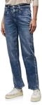 Street One Damen Jeans mit Gallonstreifen