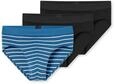 Schiesser Herren 3 Pack Slips Bio Baumwolle Multipack - 95/5 Organic