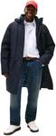 Tommy Hilfiger Herren Mantel Tech Padded Parka mit Kapuze, Blau (Desert Sky), 2XL