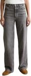 Marc OߴPolo Denim Damen Jeanshose High Waist Wide Leg, Grau (Medium Grey Multi 10),