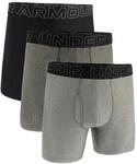 Under Armour Herren Tech Performance Boxershorts im 3er-Pack, 15 cm Beinl&auml;nge...