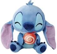 Simba Disney Stitch Kuscheltier mit Lollipop &ndash; Pl&uuml;schfigur zum Knuddeln, mit