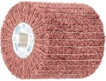 PFERD 44641106 POLINOX Schleifwalze PNZ | 100 x 100 mm, Keilnut 19 mm, Korund A60,