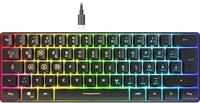 Speedlink Letos RGB Gaming Tastatur 60% mit Kabel abnehmbar, f&uuml;r PC & PS5 |...