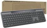 Logitech Signature Slim Solar+ K980 for Business kabellose Tastatur