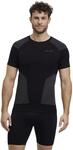 FALKE Herren Baselayer-Shirt Wool-Tech Light Protective M S/s Ts Wolle