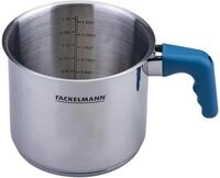 Fackelmann Milchtopf Essential &Oslash; 14 cm aus Edelstahl mit ergonomischem...