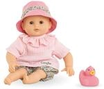 Mon Premier Poupon Badebaby Coralie, Weichk&ouml;rper-Badepuppe mit Badetier,