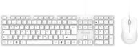 MediaRange Tastatur-Maus-Set Funk QWERTZ (DE/AT), Vollformat Wei&szlig; | Tastatur...