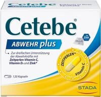 Cetebe Abwehr plus - Nahrungserg&auml;nzungsmittel zur dreifachen Unterst&uuml;tzung der