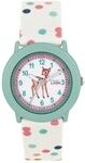 Prinzessin Lillifee Armbanduhr M&auml;dchen Kinder Quarzuhr Analog, mit Textil...