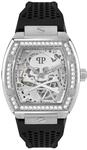 Philipp Plein Herren Uhr Automatik $KELETON PWBAA1323 Silikon